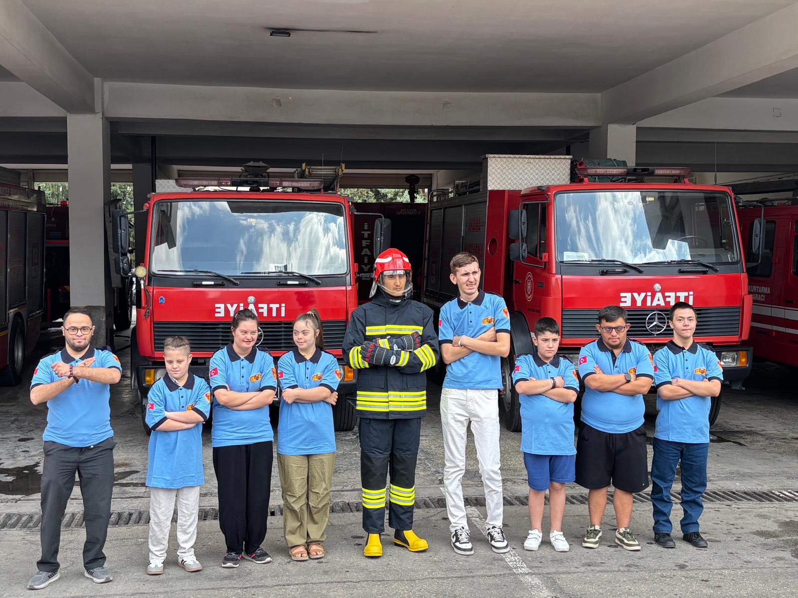 GAZİANTEP’TE İTFAİYE HAFTASI ETKİNLİKLERLE KUTLANDI